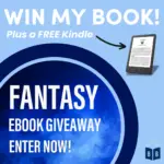 Fantasy eBook Giveaway banner featuring "The Convergence: Broken Magic" novel and FREE Kindle giveaway promotion