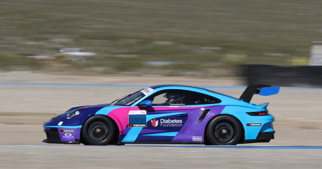 Porsche 992 GT3 Cup Car | Richard French Richard French at Spring Mountain in porsche 992 GT3 Cup Car
