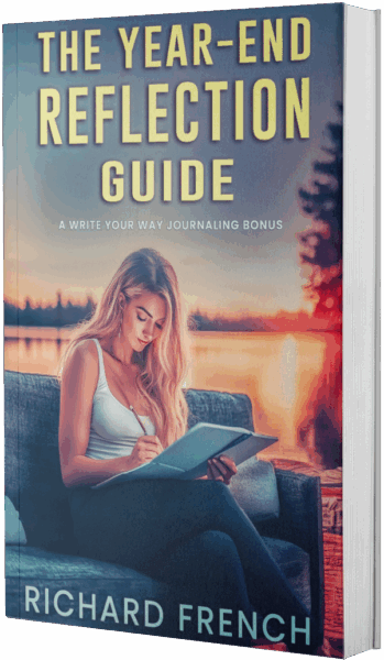 The Year-End Reflection Guide Book Mockup