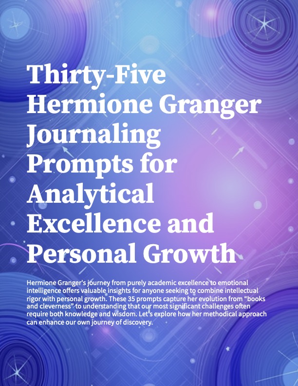 Thirty-Five Hermione Granger Journaling Prompts